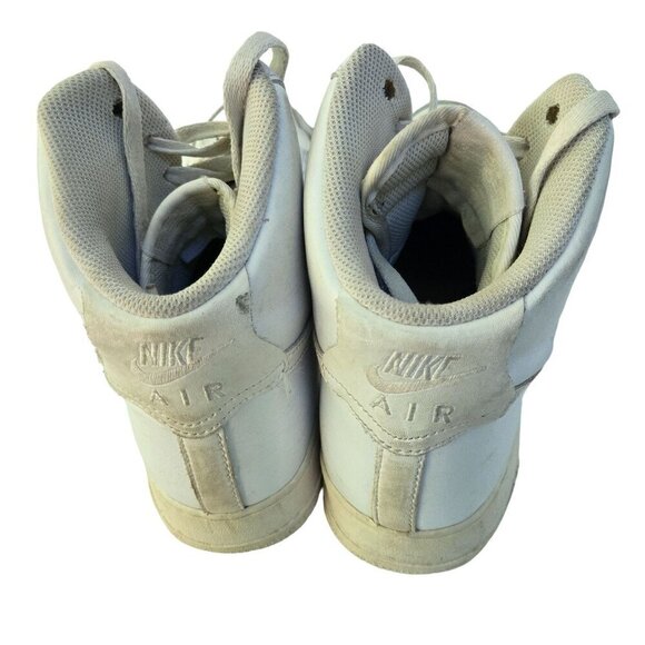Nike Air Force 1 High-Top Sneakers CW2290-111 2020 White Leather Size 12.5 - Picture 4 of 7